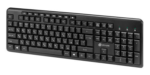 Клавиатура + мышь Оклик 225M клав:черный мышь:черный USB беспроводная Multimedia (1454537) фото 14