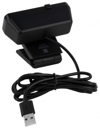Камера Web Оклик OK-C21FH черный 2Mpix (1920x1080) USB2.0 с микрофоном фото 9