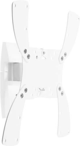 Кронштейн для телевизора Holder LCDS-5019 белый 22"-42" макс.30кг настенный поворотно-выдвижной и наклонный фото 2