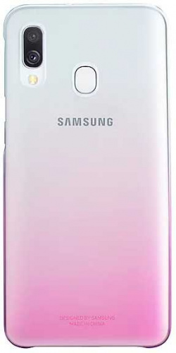 Чехол (клип-кейс) Samsung для Samsung Galaxy A40 Gradation Cover розовый (EF-AA405CPEGRU) фото 3