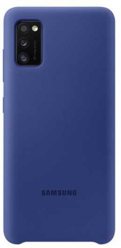 Чехол (клип-кейс) Samsung для Samsung Galaxy A41 Silicone Cover синий (EF-PA415TLEGRU) фото 3