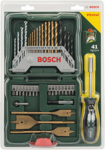 Набор бит и сверл Bosch X-line 40 (2607017334) (40пред.) для шуруповертов/дрелей фото 2