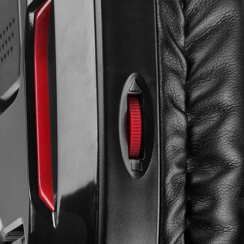 Наушники с микрофоном Sven AP-G555MV черный/красный 2.2м мониторные оголовье фото 6