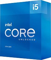 Процессор Intel Core i5 11600K Soc-1200 (BX8070811600K S RKNU) (3.9GHz/Intel UHD Graphics 750) Box w/o cooler