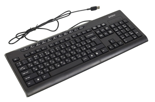 Клавиатура A4Tech KD-800 черный USB slim Multimedia фото 5