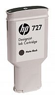 Картридж струйный HP 727 C1Q12A черный матовый (300мл) для HP DJ T920/T1500/T2500