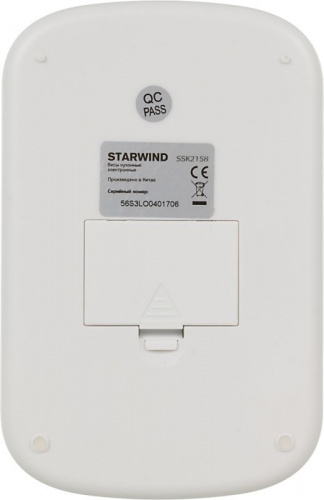 Весы кухонные электронные Starwind SSK2158 макс.вес:2кг оранжевый фото 3