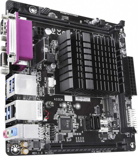 Материнская плата Gigabyte J4005N D2P 2xDDR4 mini-ITX AC`97 8ch(7.1) GbLAN+VGA+HDMI фото 3
