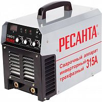 Сварочный аппарат Ресанта САИ-315-3ф инвертор ММА DC 9.5кВт
