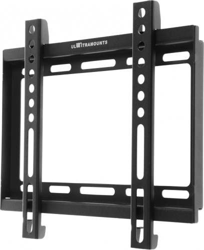 Кронштейн для телевизора Ultramounts UM811F черный 17"-43" макс.35кг настенный фиксированный фото 3