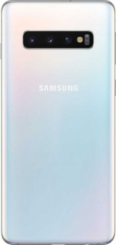 Смартфон Samsung SM-G973F Galaxy S10 128Gb 8Gb белый/перламутр моноблок 3G 4G 2Sim 6.1" 1440x2960 Android 9 16Mpix 802.11abgnac NFC GPS GSM900/1800 GSM1900 Ptotect MP3 microSD max512Gb фото 5