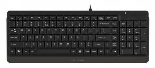 Клавиатура + мышь A4Tech Fstyler F1512 клав:черный мышь:черный USB (F1512 BLACK) фото 8