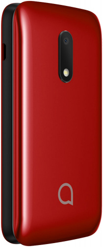 Мобильный телефон Alcatel 3025X красный раскладной 3G 1Sim 2.8" 240x320 2Mpix GSM900/1800 GSM1900 MP3 FM microSD max32Gb фото 9