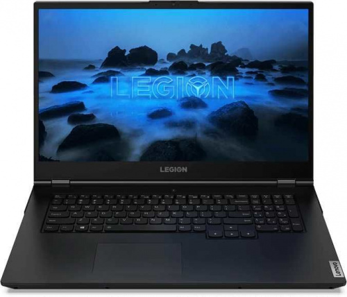 Ноутбук Lenovo Legion 5 17IMH05 Core i5 10300H/16Gb/SSD512Gb/NVIDIA GeForce GTX 1650 Ti 4Gb/17.3"/IPS/FHD (1920x1080)/noOS/black/WiFi/BT/Cam