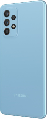 Смартфон Samsung SM-A525F Galaxy A52 256Gb 8Gb голубой моноблок 3G 4G 2Sim 6.5" 1080x2400 Android 11 64Mpix 802.11 a/b/g/n/ac NFC GPS GSM900/1800 GSM1900 TouchSc Ptotect MP3 microSDXC max1024Gb фото 6