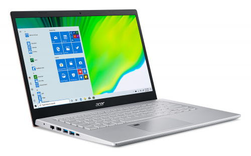 Ноутбук Acer Aspire 5 A514-54-51BX Core i5 1135G7 8Gb SSD256Gb Intel Iris Xe graphics 14" IPS FHD (1920x1080) Windows 10 pink WiFi BT Cam фото 4