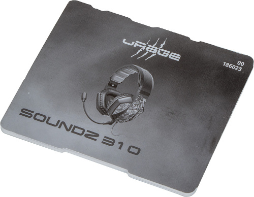 Наушники с микрофоном Hama uRage SoundZ 310 черный/серый 2.5м накладные USB оголовье (00186023) фото 4