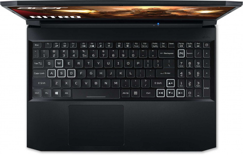 Ноутбук Acer Nitro 5 AN515-45-R9RS Ryzen 7 5800H 16Gb SSD1Tb NVIDIA GeForce RTX3080 8Gb 15.6" IPS FHD (1920x1080) Windows 10 Home black WiFi BT Cam (NH.QBSER.005) фото 3