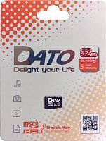 Флеш карта microSDHC 32Gb Class10 Dato DTTF032GUI10 w/o adapter