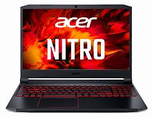 Ноутбук Acer Nitro 5 AN515-55-51L7 Core i5 10300H/8Gb/SSD512Gb/NVIDIA GeForce GTX 1650 Ti 4Gb/15.6"/IPS/FHD (1920x1080)/Eshell/black/WiFi/BT/Cam