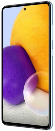 Смартфон Samsung SM-A725F Galaxy A72 128Gb 6Gb голубой моноблок 3G 4G 2Sim 6.7" 1080x2400 Android 11 64Mpix 802.11 a/b/g/n/ac NFC GPS GSM900/1800 GSM1900 TouchSc Ptotect MP3 microSDXC max1024Gb фото 4