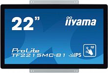 Монитор Iiyama 21.5" ProLite TF2215MC-B1 черный IPS LED 14ms 16:9 HDMI матовая 250cd 178гр/178гр 1920x1080 D-Sub DisplayPort FHD USB Touch 4.4кг
