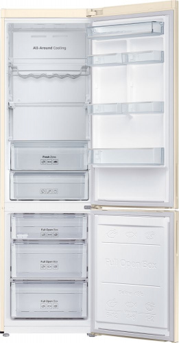 Холодильник Samsung RB37A5290EL/WT бежевый (двухкамерный) фото 3