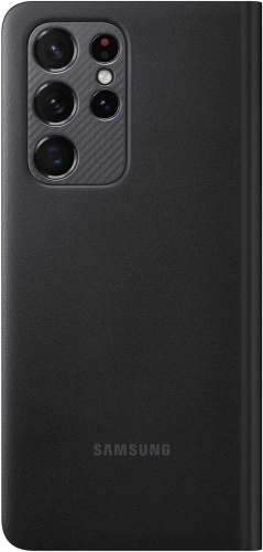 Чехол (флип-кейс) Samsung для Samsung Galaxy S21 Ultra Smart LED View Cover черный (EF-NG998PBEGRU) фото 3