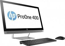Моноблок HP ProOne 440 G3 23.8" Full HD i3 7100T (3.4)/4Gb/1Tb 7.2k/SSD128Gb/HDG630/DVDRW/Windows 10 Professional 64/GbitEth/WiFi/BT/клавиатура/мышь/черный/серебристый 1920x1080
