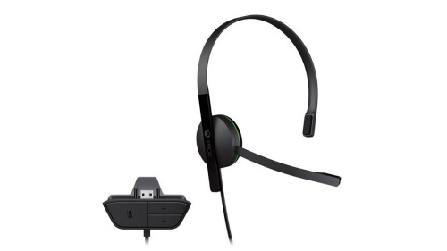 Проводная гарнитура Microsoft Chat Headset черный для: Xbox One (S5V-00015) фото 4