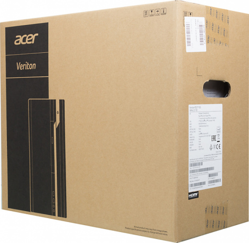 ПК Acer Veriton ES2710G MT i5 7400 (3)/8Gb/SSD128Gb/HDG630/Windows 10/GbitEth/220W/черный фото 2