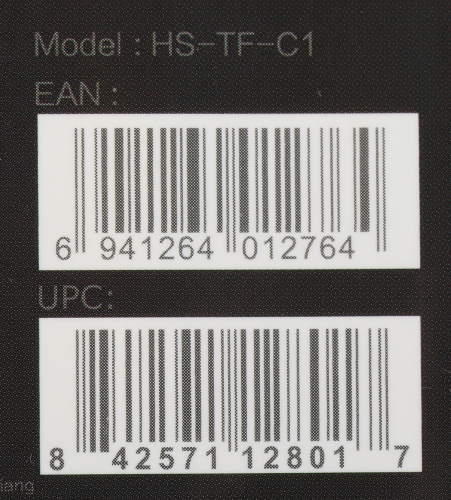 Флеш карта microSDXC 64GB Hikvision HS-TF-C1(STD)/64G/ZAZ01X00/OD w/o adapter фото 2