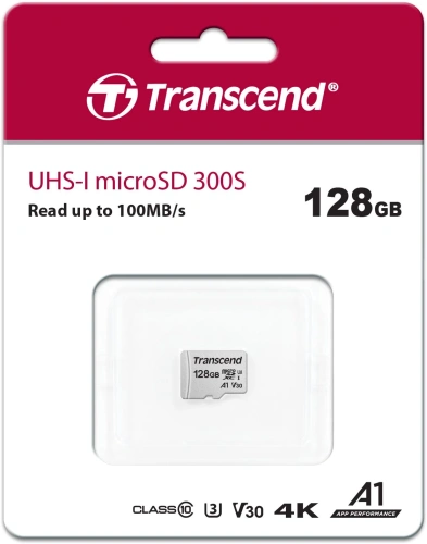 Флеш карта microSDXC 128GB Transcend TS128GUSD300S w/o adapter фото 2