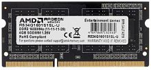 Память DDR3 4Gb 1600MHz AMD R534G1601S1SL-U RTL PC3-12800 CL11 SO-DIMM 204-pin 1.35В