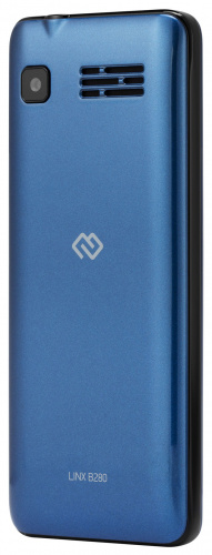 Мобильный телефон Digma LINX B280 32Mb темно-синий моноблок 2Sim 2.8" 240x320 0.08Mpix GSM900/1800 FM microSD max16Gb фото 3