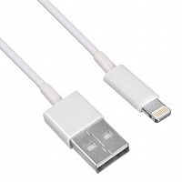 Кабель Buro USB-IP-1.2W2A USB (m)-Lightning (m) 1.2м белый