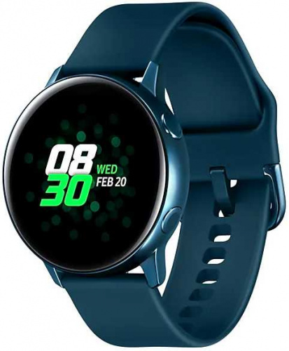 Смарт-часы Samsung Galaxy Watch Active 39.5мм 1.1" Super AMOLED зеленый (SM-R500NZGASER) фото 3