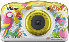 Фотоаппарат Nikon CoolPix W150 курорт 13.2Mpix Zoom3x 2.7" 1080p 21Mb SDXC CMOS 1x3.1 5minF HDMI/KPr/DPr/WPr/FPr/WiFi/EN-EL19