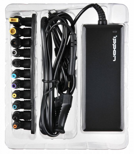 Блок питания Ippon E90 автоматический 90W 18.5V-20V 11-connectors 4.5A от бытовой электросети LED индикатор фото 3