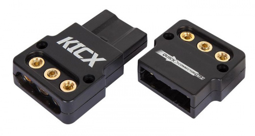 Коннектор Kicx Quick Connector ver.2 черный (упак.:1шт) (2041075) фото 5