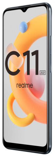 Смартфон Realme C11 2021 32Gb 2Gb FM серый моноблок 3G 4G 2Sim 6.5" 720x1600 Android 11 8Mpix 802.11 b/g/n NFC GPS GSM900/1800 GSM1900 TouchSc FM A-GPS microSD max256Gb фото 3