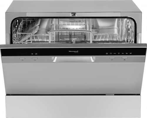 Посудомоечная машина Weissgauff TDW 4017 DS серебристый/черный (компактная) фото 11