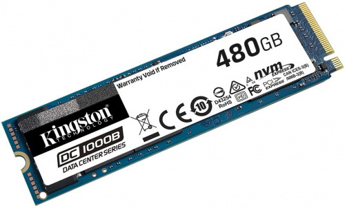 Накопитель SSD Kingston PCIe 3.0 x4 480GB SEDC1000BM8/480G DC1000B M.2 2280 0.5 DWPD фото 2