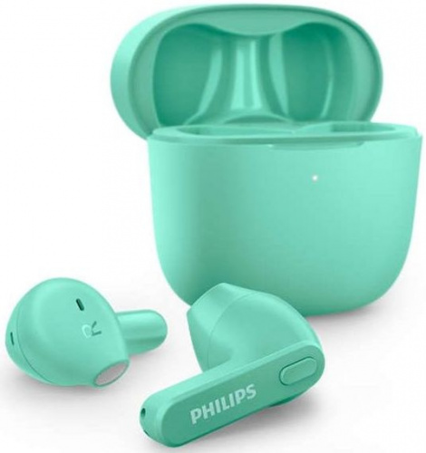 Гарнитура вкладыши Philips TAT2236GR/00 зеленый беспроводные bluetooth в ушной раковине