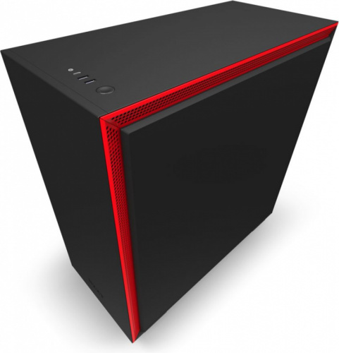 Корпус NZXT H710i CA-H710i-BR черный/красный без БП E-ATX 3x120mm 2xUSB3.0 1xUSB3.1 audio bott PSU фото 3