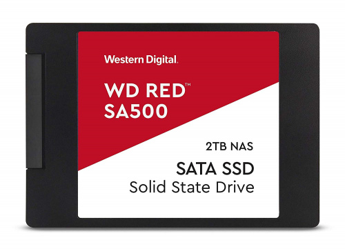 Накопитель SSD WD Original SATA III 2Tb WDS200T1R0A Red SA500 2.5"