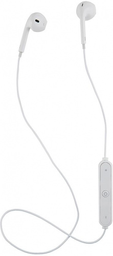 Гарнитура вкладыши Redline BHS-01 белый беспроводные bluetooth в ушной раковине (УТ000013645)