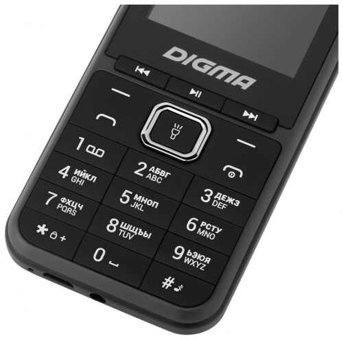Мобильный телефон Digma LINX B241 32Mb серый моноблок 2Sim 2.44" 240x320 0.08Mpix GSM900/1800 FM microSD max16Gb фото 8
