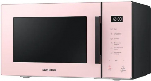 Микроволновая Печь Samsung MS23T5018AP/BW 23л. 800Вт розовый фото 3