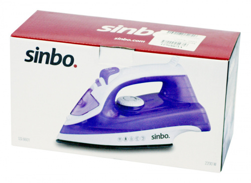 Утюг Sinbo SSI 6601 2200Вт фиолетовый фото 6